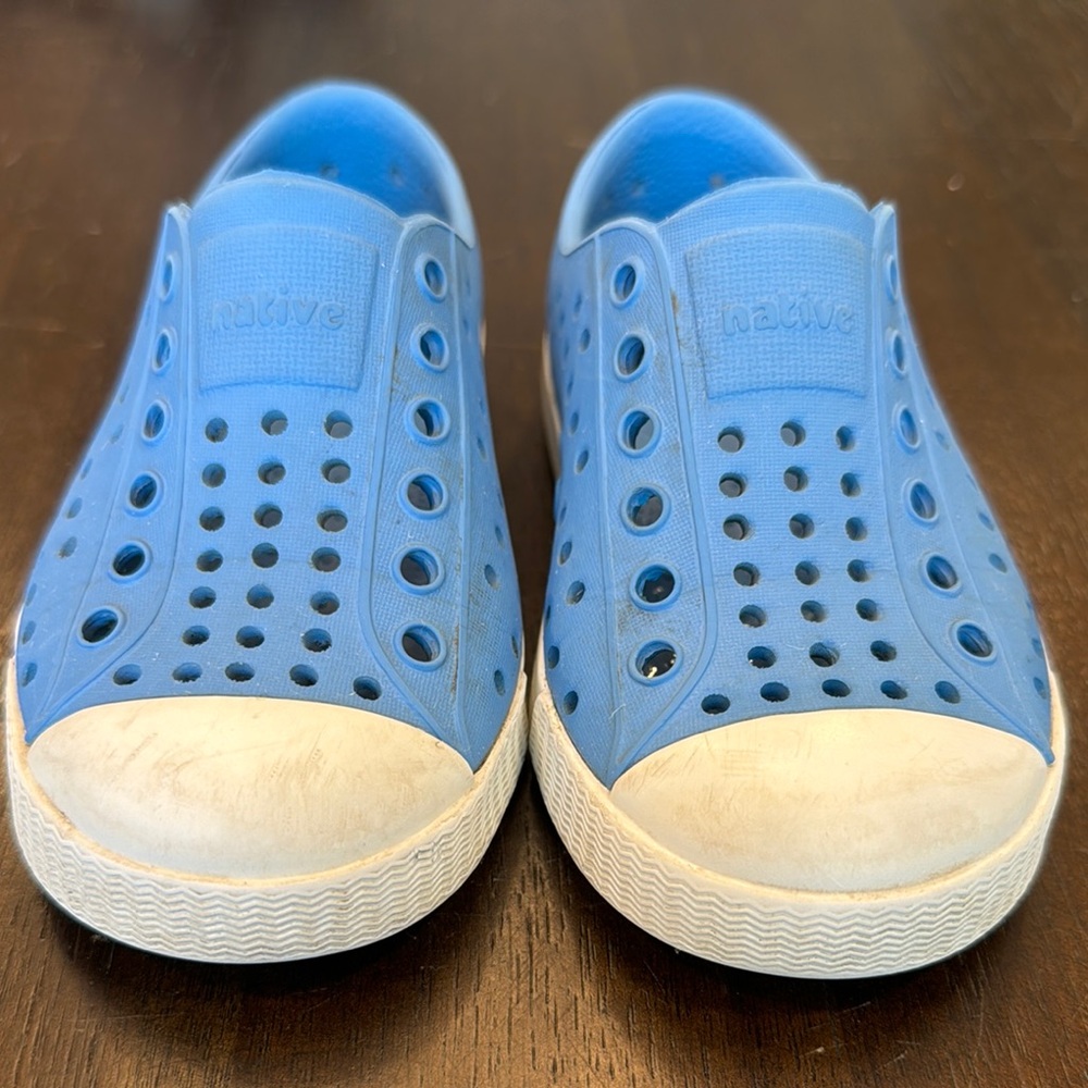 Native Kids Blue Slip-On Shoes